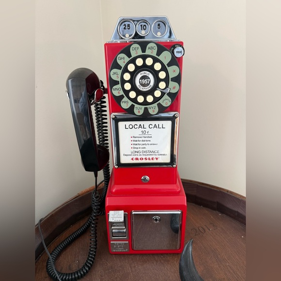 Crosley Other - Crosley Phone 1950s Pay Phone
